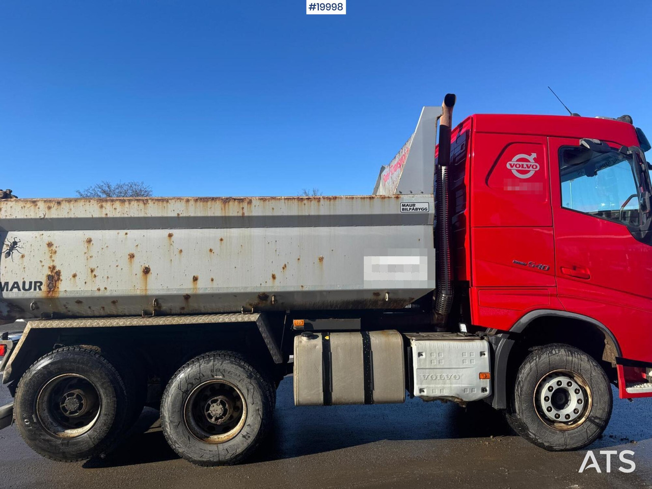 Volvo Volvo FH540 6x4 Tippbil - Volquete camión: foto 2 Volvo Volvo FH540 6x4 Tippbil - Volquete camión: foto 2