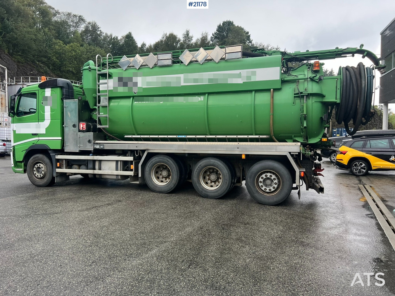 Volvo fh500 8x4 Slamsuger m/ 2010 Inter consult påbygg - Limpieza de alcantarillado: foto 4 Volvo fh500 8x4 Slamsuger m/ 2010 Inter consult påbygg - Limpieza de alcantarillado: foto 4