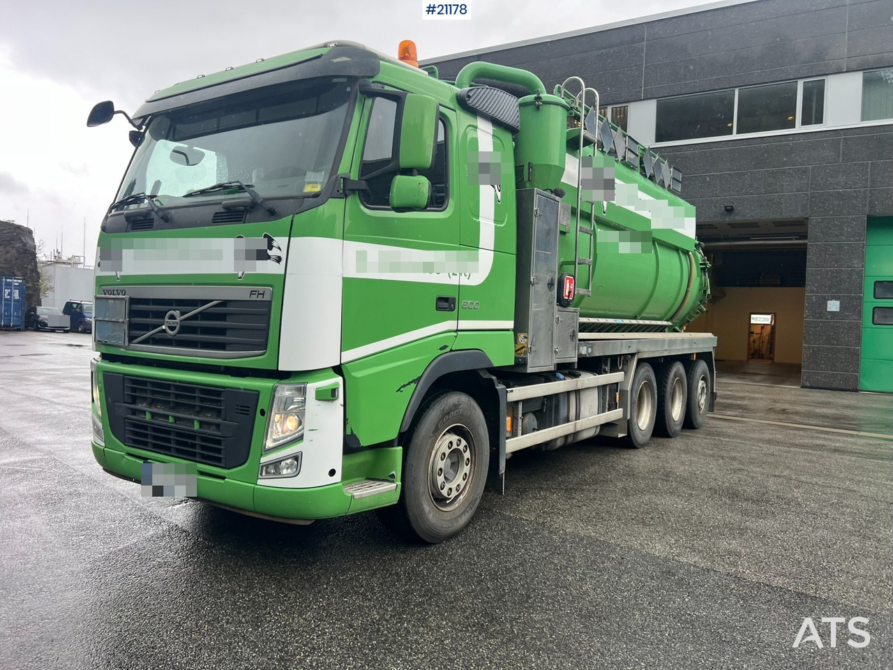 Volvo fh500 8x4 Slamsuger m/ 2010 Inter consult påbygg - Limpieza de alcantarillado: foto 1 Volvo fh500 8x4 Slamsuger m/ 2010 Inter consult påbygg - Limpieza de alcantarillado: foto 1