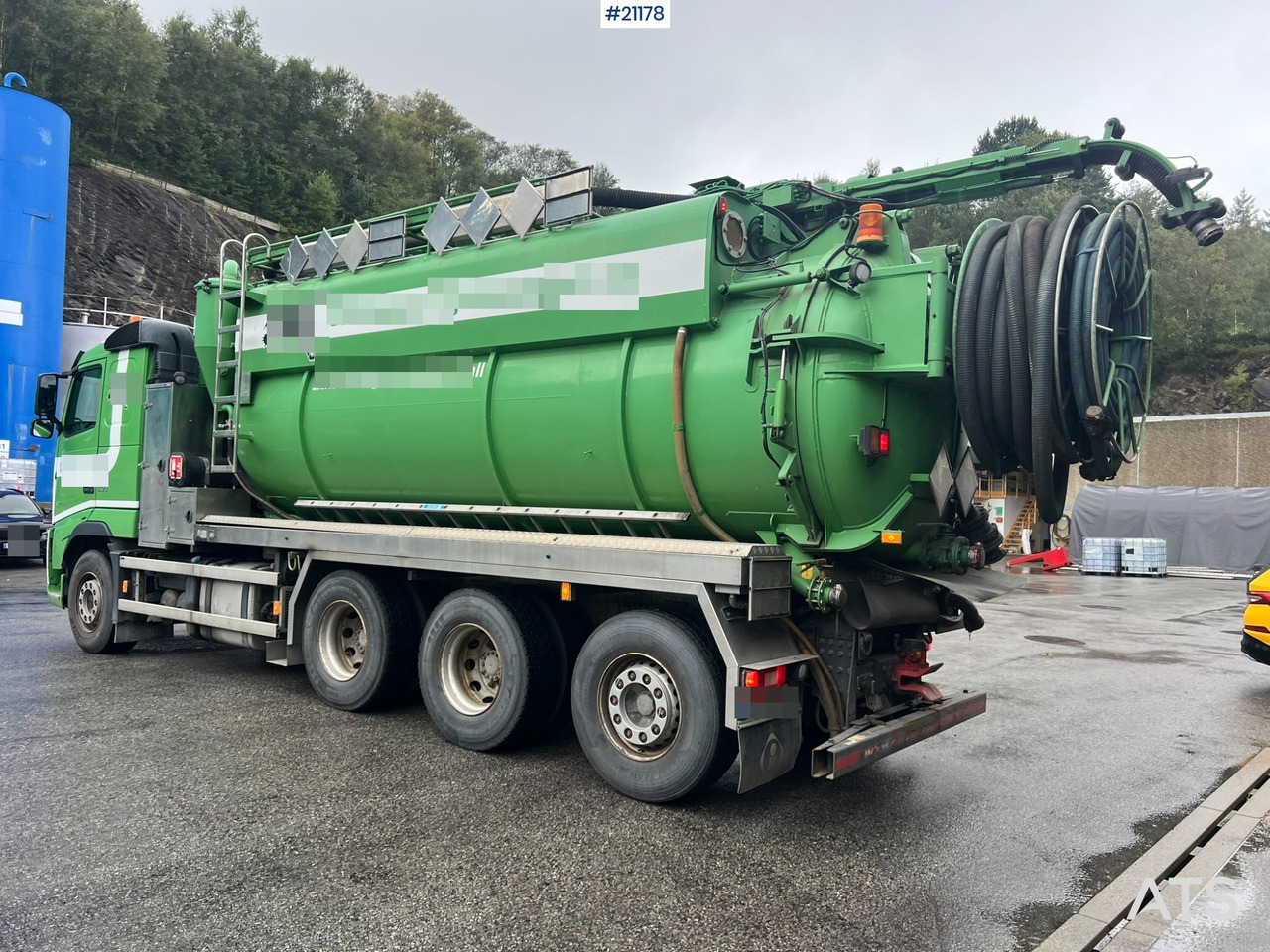 Volvo fh500 8x4 Slamsuger m/ 2010 Inter consult påbygg - Limpieza de alcantarillado: foto 3 Volvo fh500 8x4 Slamsuger m/ 2010 Inter consult påbygg - Limpieza de alcantarillado: foto 3