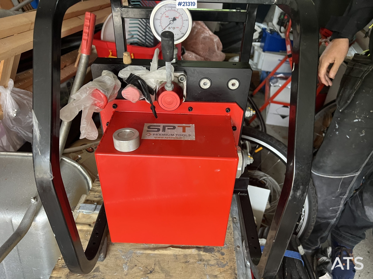 Equipo de construcción sp400 Hydraulisk splitter: foto 24