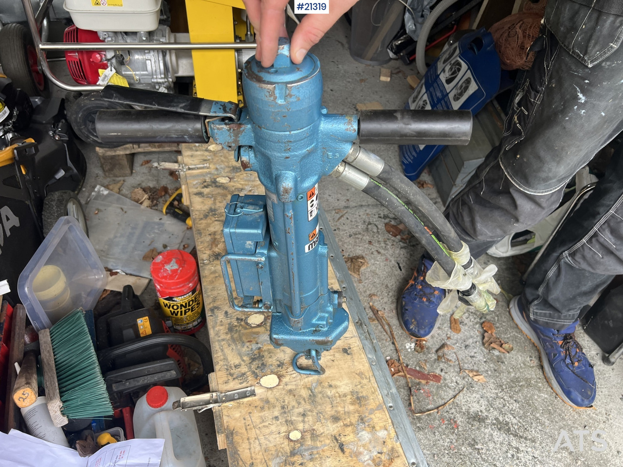 Equipo de construcción sp400 Hydraulisk splitter: foto 14