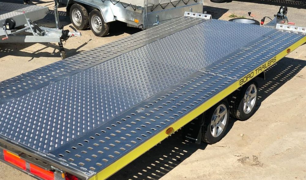 Portavehículos remolque nuevo Boro NOWA LAWETA Merkury ALUMINIOWY 4,5m!: foto 8