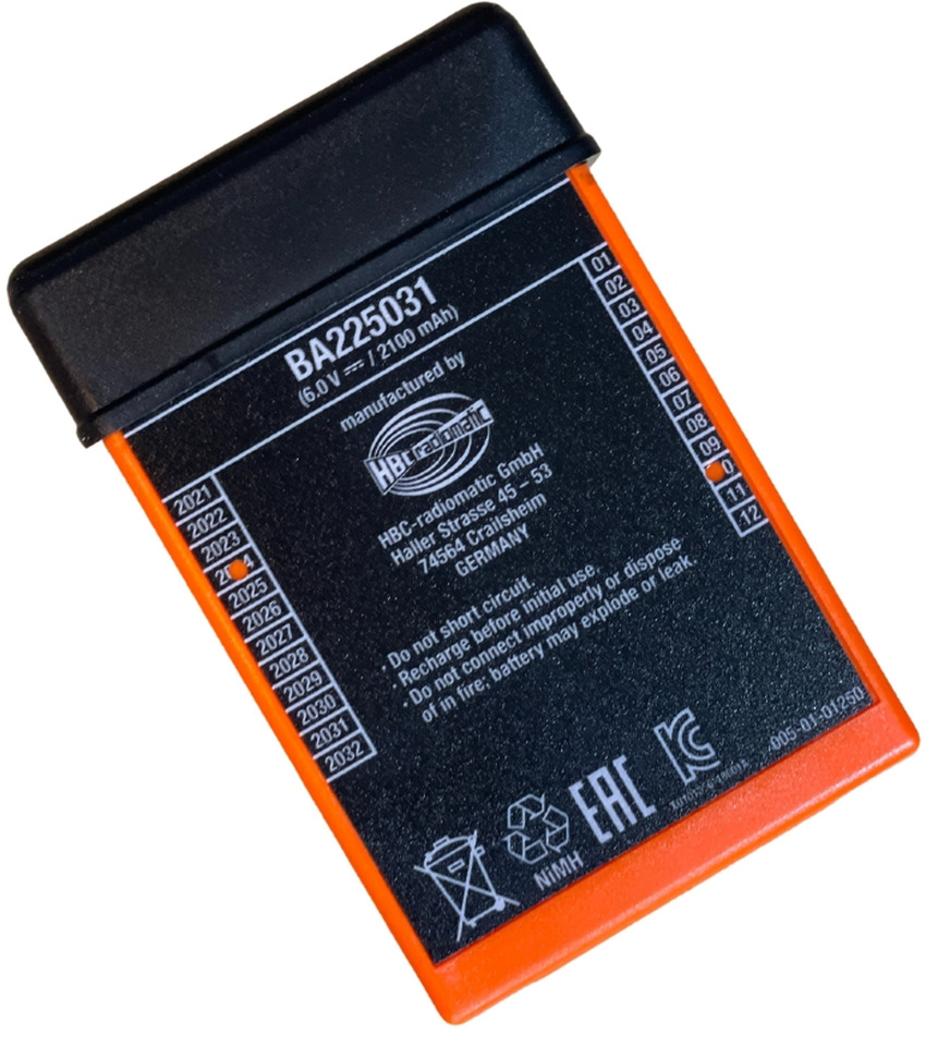 Batería original Hbc BA225030 - Acumulador para Grúa para camión: foto 1 Batería original Hbc BA225030 - Acumulador para Grúa para camión: foto 1