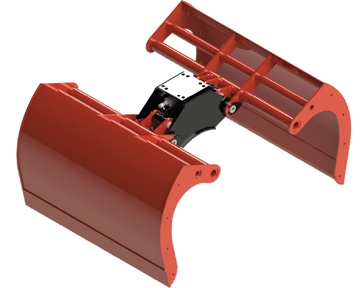 Clamshell buckets withouth side-wall BV-MR 125 - Cuchara de mordazas para Grúa para camión: foto 1 Clamshell buckets withouth side-wall BV-MR 125 - Cuchara de mordazas para Grúa para camión: foto 1