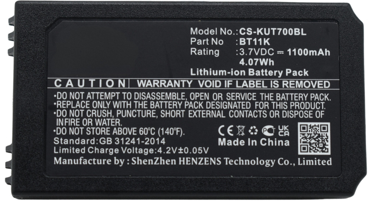 Compatible battery Ikusi BT11K - Acumulador para Grúa para camión: foto 4 Compatible battery Ikusi BT11K - Acumulador para Grúa para camión: foto 4