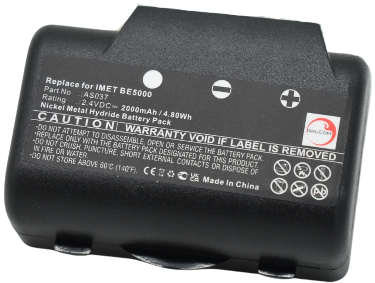 Compatible battery Imet AS037,BE5000 - Acumulador para Grúa para camión: foto 3 Compatible battery Imet AS037,BE5000 - Acumulador para Grúa para camión: foto 3