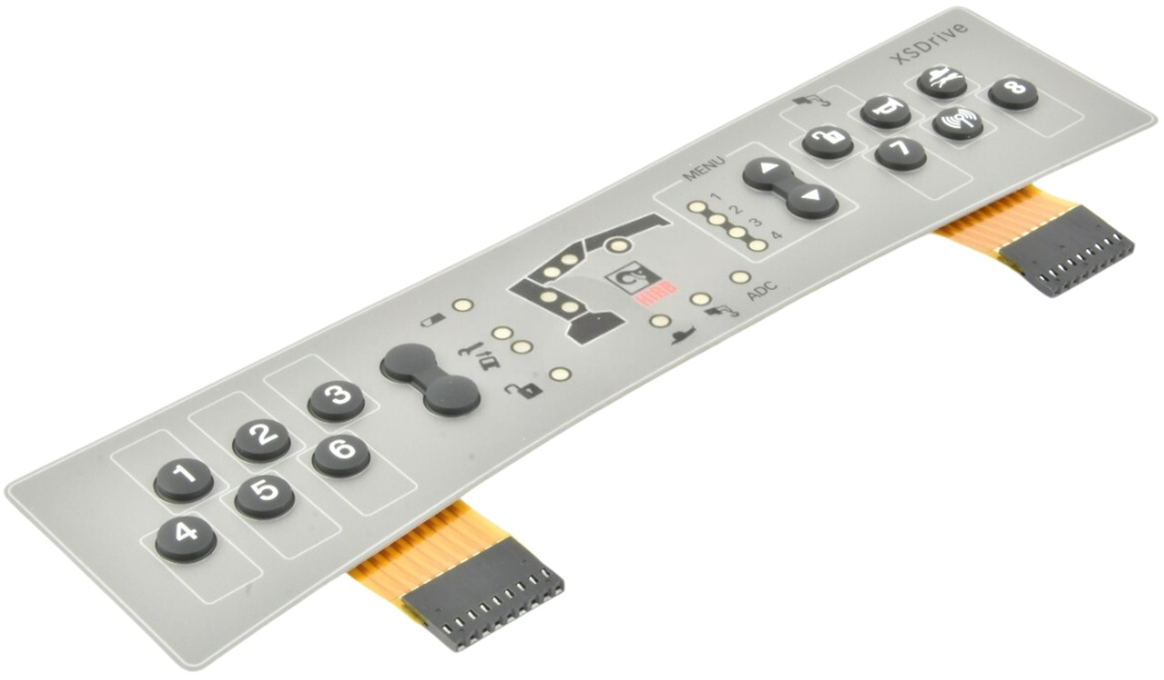 Membrane board for radio remote control Hiab XS Drive - Sistema eléctrico para Grúa para camión: foto 2 Membrane board for radio remote control Hiab XS Drive - Sistema eléctrico para Grúa para camión: foto 2