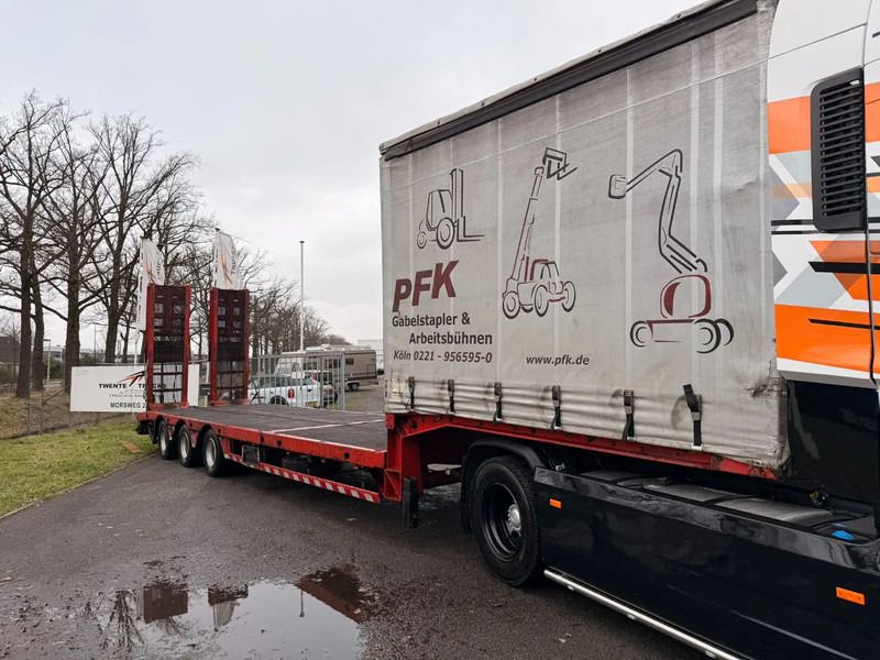 Faymonville Forklift Gabelstapler Heftruck semi Hydraulick ramp hefdek - Góndola rebajadas semirremolque: foto 1 Faymonville Forklift Gabelstapler Heftruck semi Hydraulick ramp hefdek - Góndola rebajadas semirremolque: foto 1
