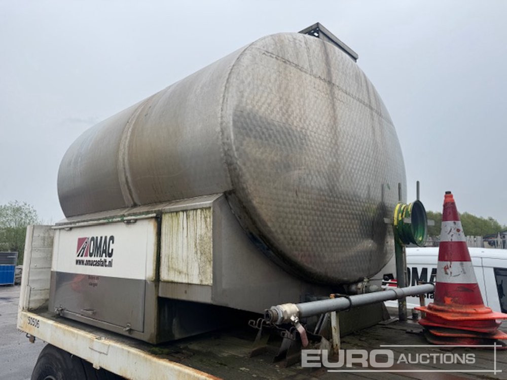1988 JUMBO TV280C Tri-axle Split Spreader Trailer, Watertank, Hatz 1D41C engine, Conveyorbelt (Dutch Export Docs. Available) - Isotérmico remolque: foto 4 1988 JUMBO TV280C Tri-axle Split Spreader Trailer, Watertank, Hatz 1D41C engine, Conveyorbelt (Dutch Export Docs. Available) - Isotérmico remolque: foto 4