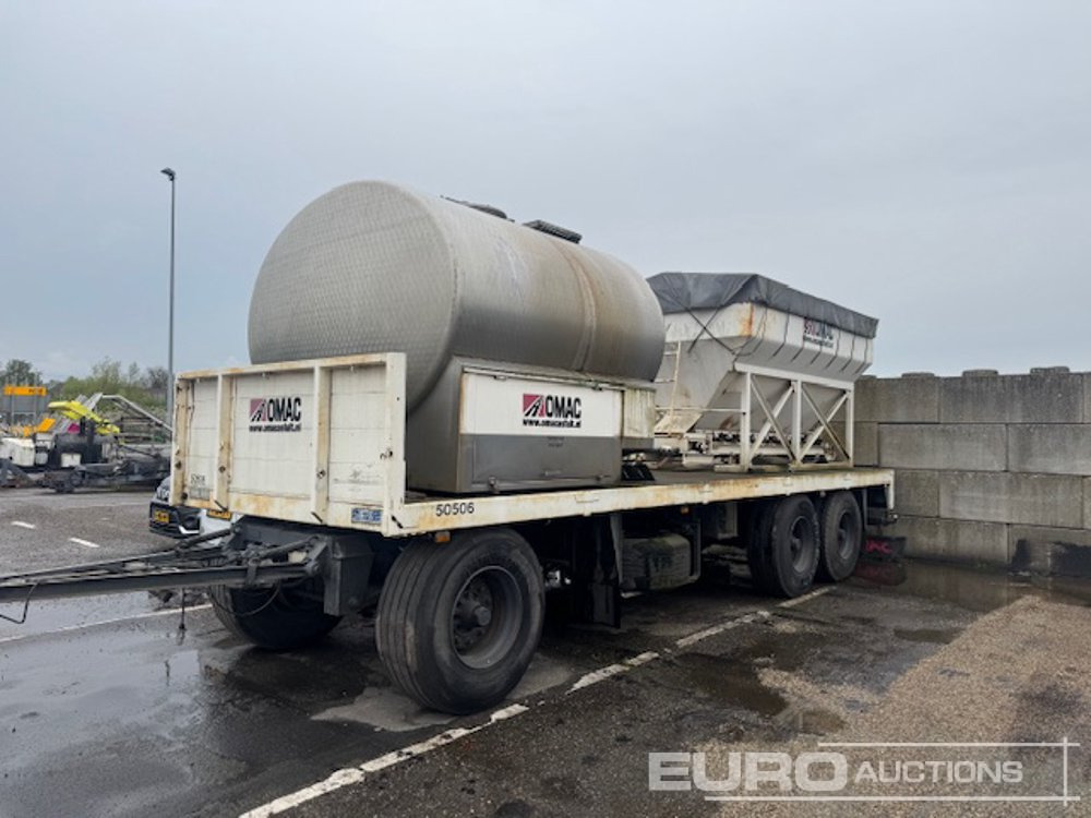 1988 JUMBO TV280C Tri-axle Split Spreader Trailer, Watertank, Hatz 1D41C engine, Conveyorbelt (Dutch Export Docs. Available) - Isotérmico remolque: foto 1 1988 JUMBO TV280C Tri-axle Split Spreader Trailer, Watertank, Hatz 1D41C engine, Conveyorbelt (Dutch Export Docs. Available) - Isotérmico remolque: foto 1