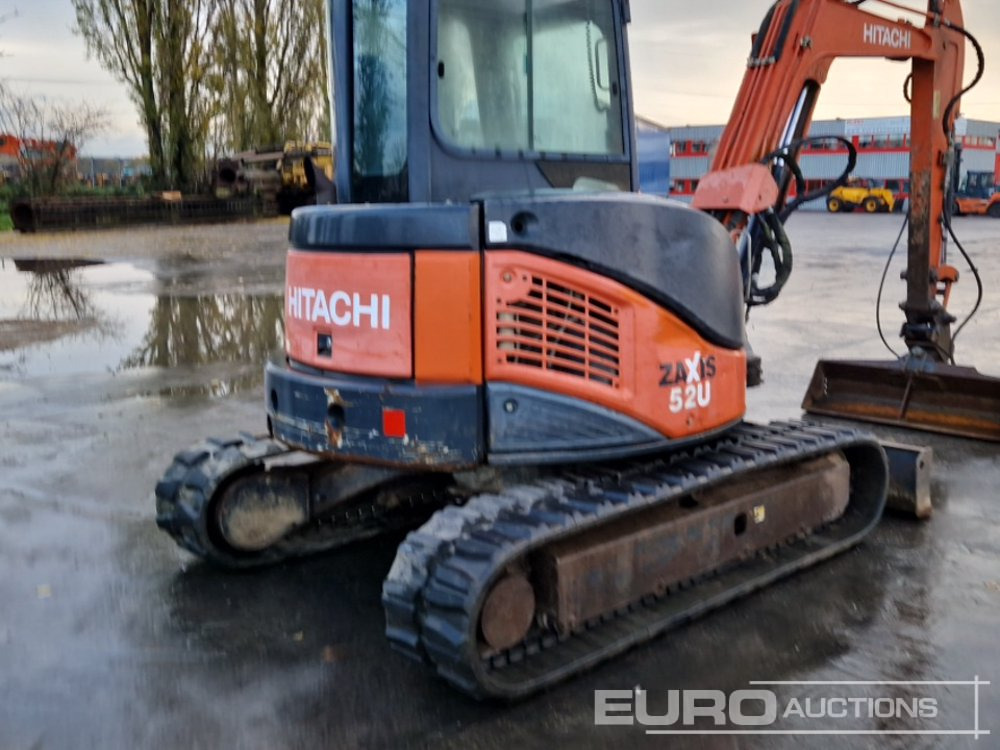 2010 Hitachi ZX52U-3 CLR - Miniexcavadora: foto 5 2010 Hitachi ZX52U-3 CLR - Miniexcavadora: foto 5
