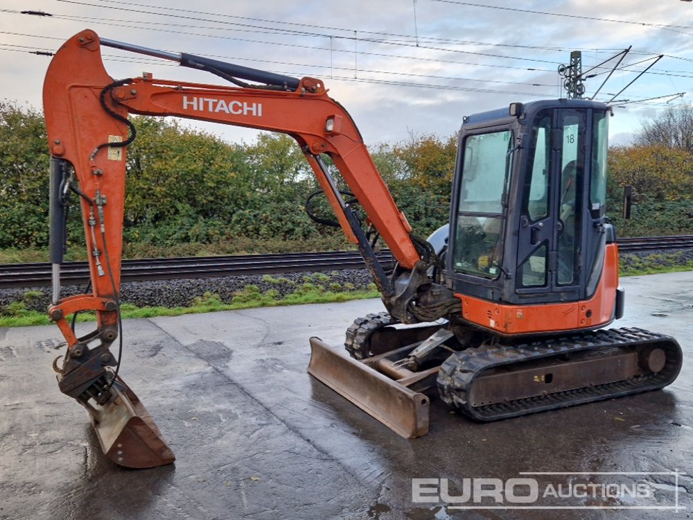 2010 Hitachi ZX52U-3 CLR - Miniexcavadora: foto 1 2010 Hitachi ZX52U-3 CLR - Miniexcavadora: foto 1