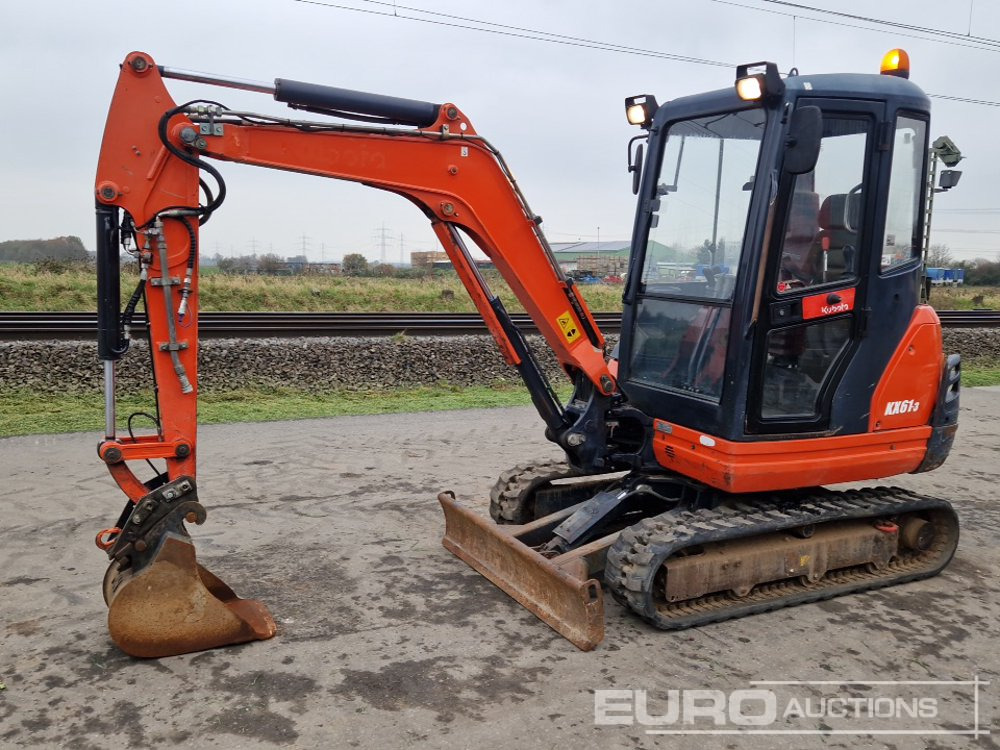 2014 Kubota KX61-3 - Miniexcavadora: foto 1 2014 Kubota KX61-3 - Miniexcavadora: foto 1