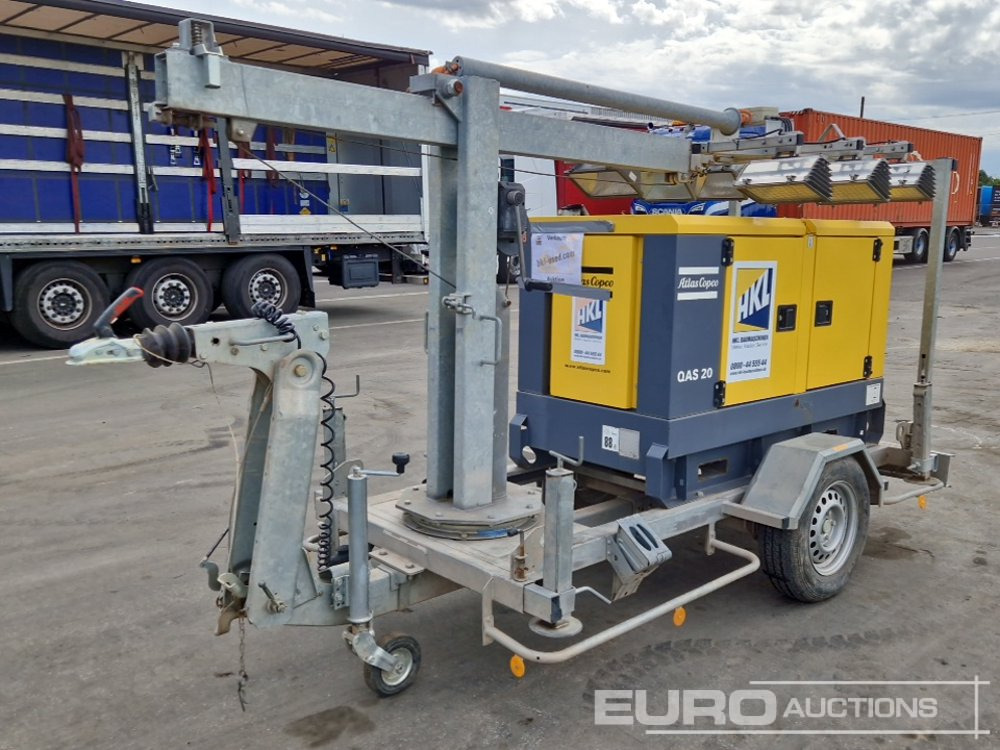 2016 Atlas Copco QAS20 - Torre de iluminación: foto 1 2016 Atlas Copco QAS20 - Torre de iluminación: foto 1