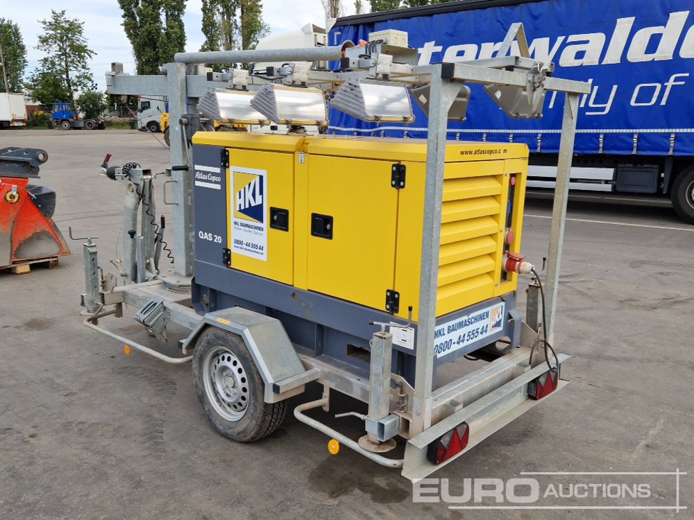 2016 Atlas Copco QAS20 - Torre de iluminación: foto 3 2016 Atlas Copco QAS20 - Torre de iluminación: foto 3