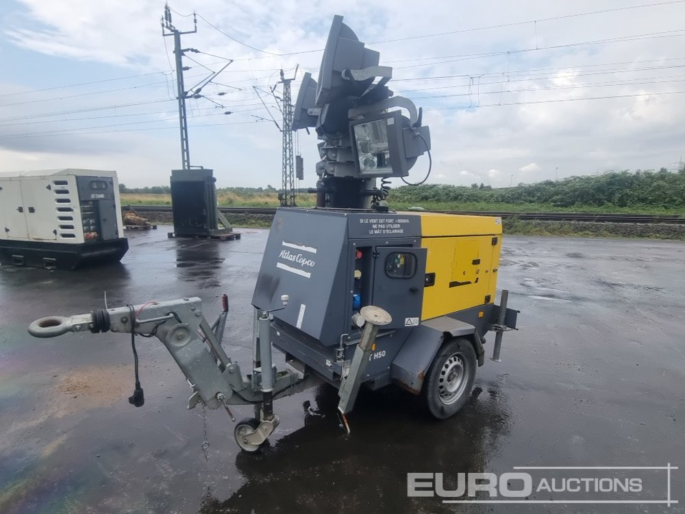 2016 Atlas Copco QLTH50 - Torre de iluminación: foto 1 2016 Atlas Copco QLTH50 - Torre de iluminación: foto 1