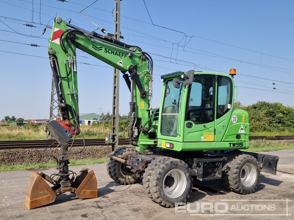 2017 Schaeff TW95 - Excavadora de ruedas: foto 1 2017 Schaeff TW95 - Excavadora de ruedas: foto 1