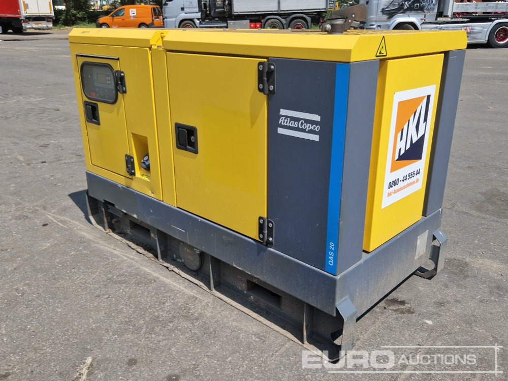 2018 Atlas Copco QAS 20 - Generador industriale: foto 3 2018 Atlas Copco QAS 20 - Generador industriale: foto 3