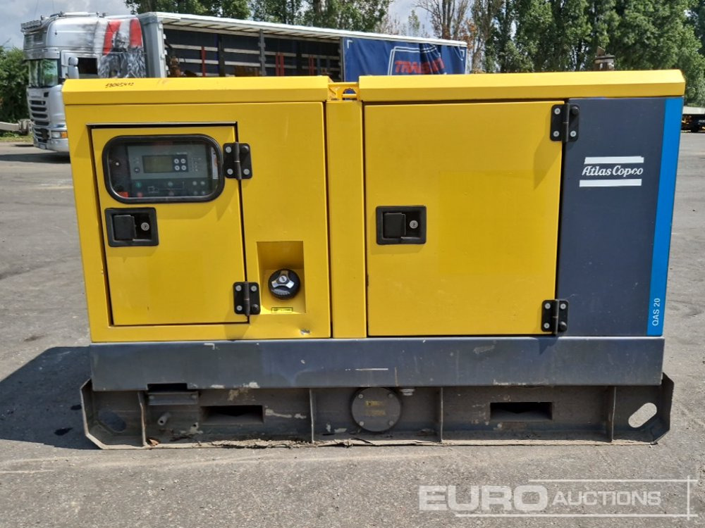 2018 Atlas Copco QAS 20 - Generador industriale: foto 2 2018 Atlas Copco QAS 20 - Generador industriale: foto 2