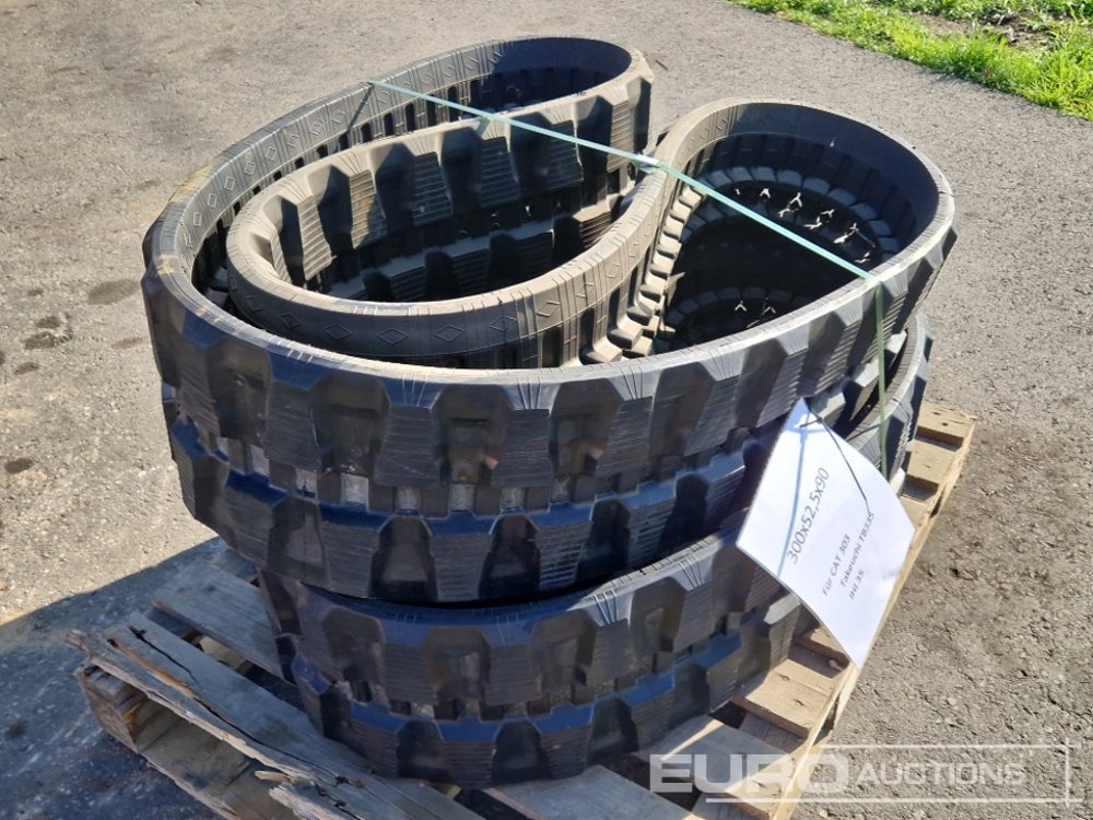 300x52,5x90 Rubber Tracks to suit CAT 303 (2 of) - Oruga para Maquinaria de construcción: foto 1 300x52,5x90 Rubber Tracks to suit CAT 303 (2 of) - Oruga para Maquinaria de construcción: foto 1
