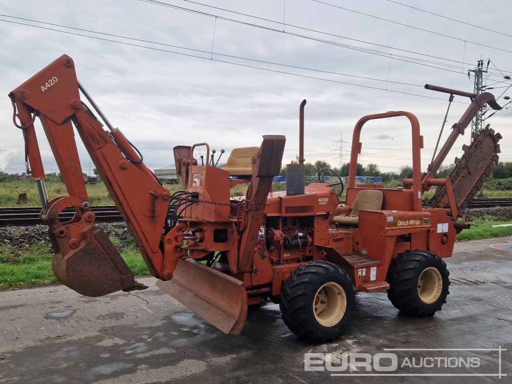 Ditch Witch 4010 - Zanjadora: foto 1 Ditch Witch 4010 - Zanjadora: foto 1