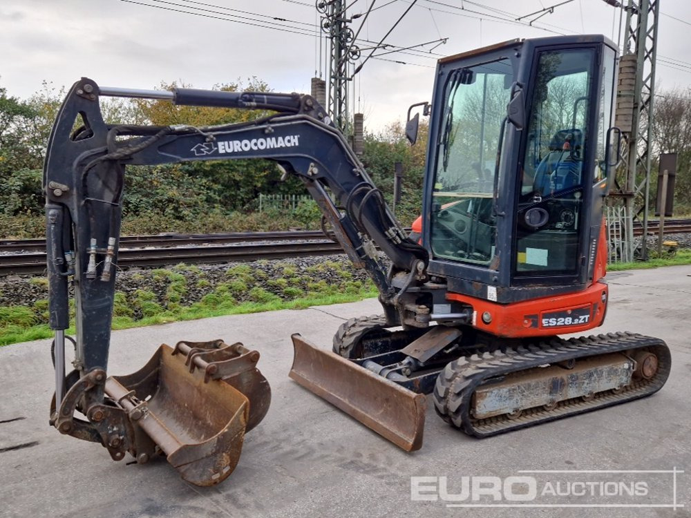 Eurocomach ES28.2ZT - Miniexcavadora: foto 1 Eurocomach ES28.2ZT - Miniexcavadora: foto 1