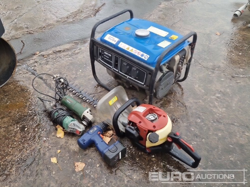 Generator, Hedge Cutter, Angle Grinder - Equipo de construcción: foto 5 Generator, Hedge Cutter, Angle Grinder - Equipo de construcción: foto 5