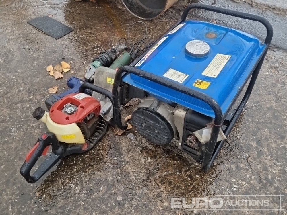 Generator, Hedge Cutter, Angle Grinder - Equipo de construcción: foto 2 Generator, Hedge Cutter, Angle Grinder - Equipo de construcción: foto 2