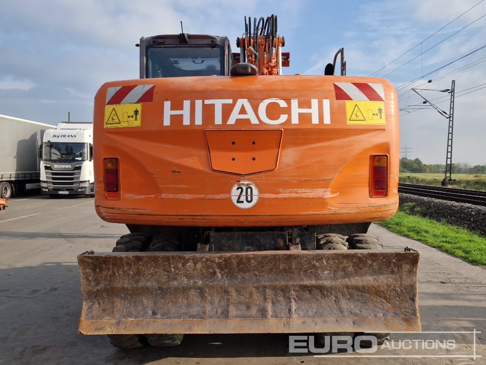 Hitachi ZX140W-3 - Excavadora de ruedas: foto 4 Hitachi ZX140W-3 - Excavadora de ruedas: foto 4