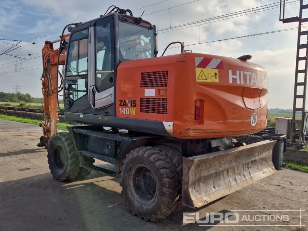 Hitachi ZX140W-3 - Excavadora de ruedas: foto 3 Hitachi ZX140W-3 - Excavadora de ruedas: foto 3