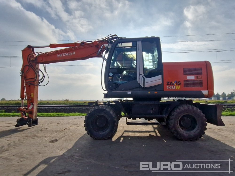 Hitachi ZX140W-3 - Excavadora de ruedas: foto 2 Hitachi ZX140W-3 - Excavadora de ruedas: foto 2