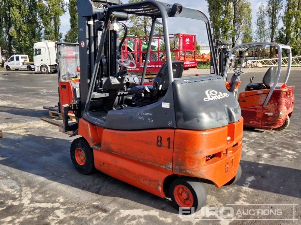 Linde E25-02 - Carretilla elevadora eléctrica: foto 3 Linde E25-02 - Carretilla elevadora eléctrica: foto 3