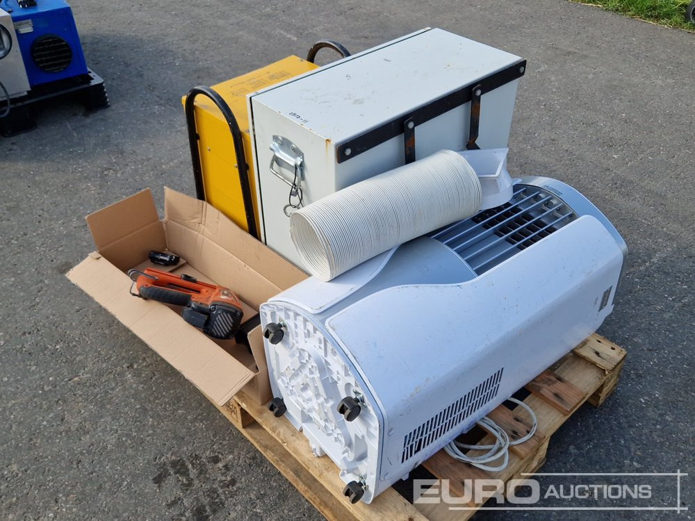 Pallet of AC, Nailgun, Heater, Distribution Box - Equipo de construcción: foto 5 Pallet of AC, Nailgun, Heater, Distribution Box - Equipo de construcción: foto 5