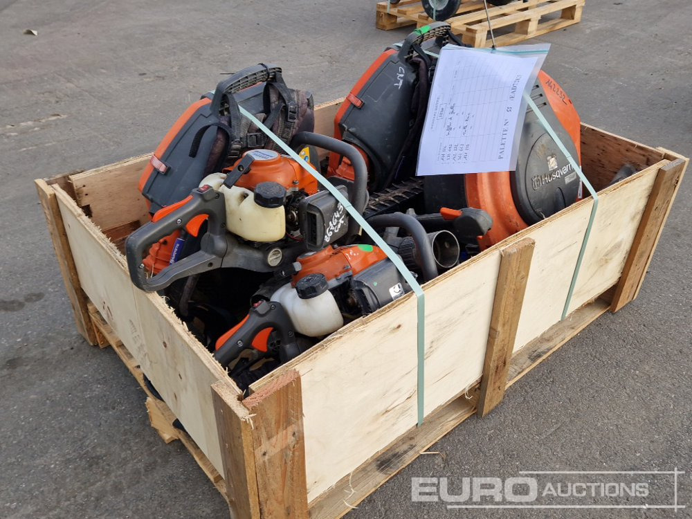 Pallet of Husqvarna Leafblowers, Hedge Trimmers - Equipo de construcción: foto 2 Pallet of Husqvarna Leafblowers, Hedge Trimmers - Equipo de construcción: foto 2