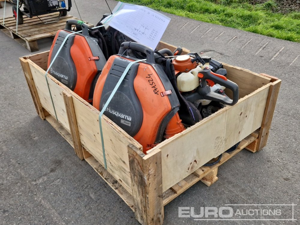 Pallet of Husqvarna Leafblowers, Hedge Trimmers - Equipo de construcción: foto 1 Pallet of Husqvarna Leafblowers, Hedge Trimmers - Equipo de construcción: foto 1