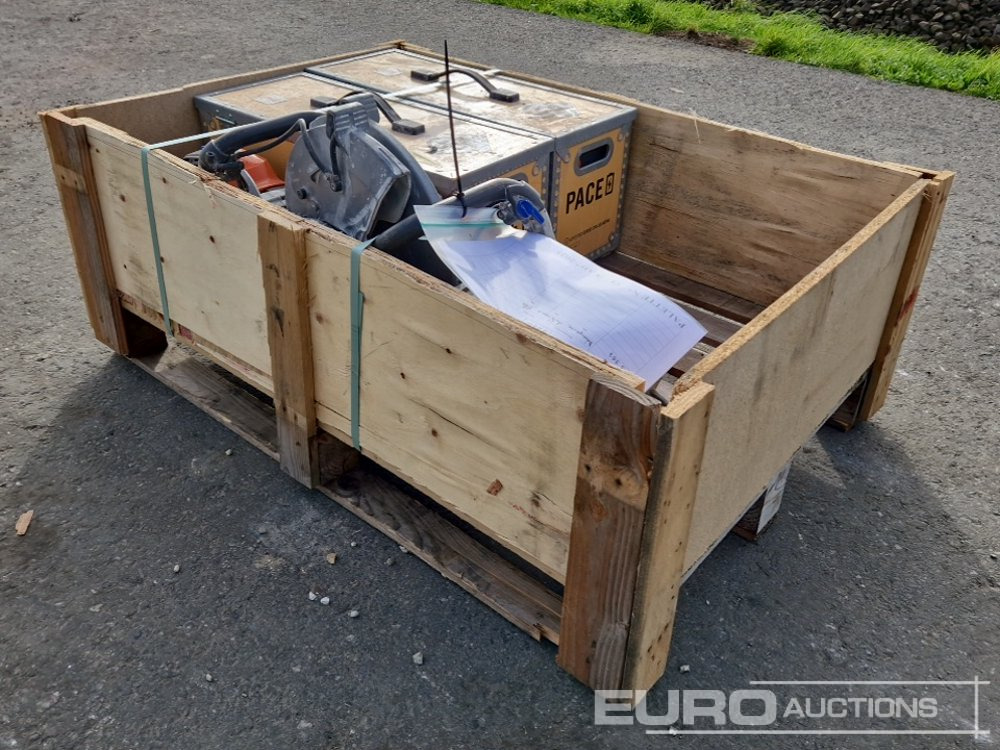 Pallet of Husqvarna Quickcut Saws, Battery Power Kit - Construcción de carreteras: foto 4 Pallet of Husqvarna Quickcut Saws, Battery Power Kit - Construcción de carreteras: foto 4