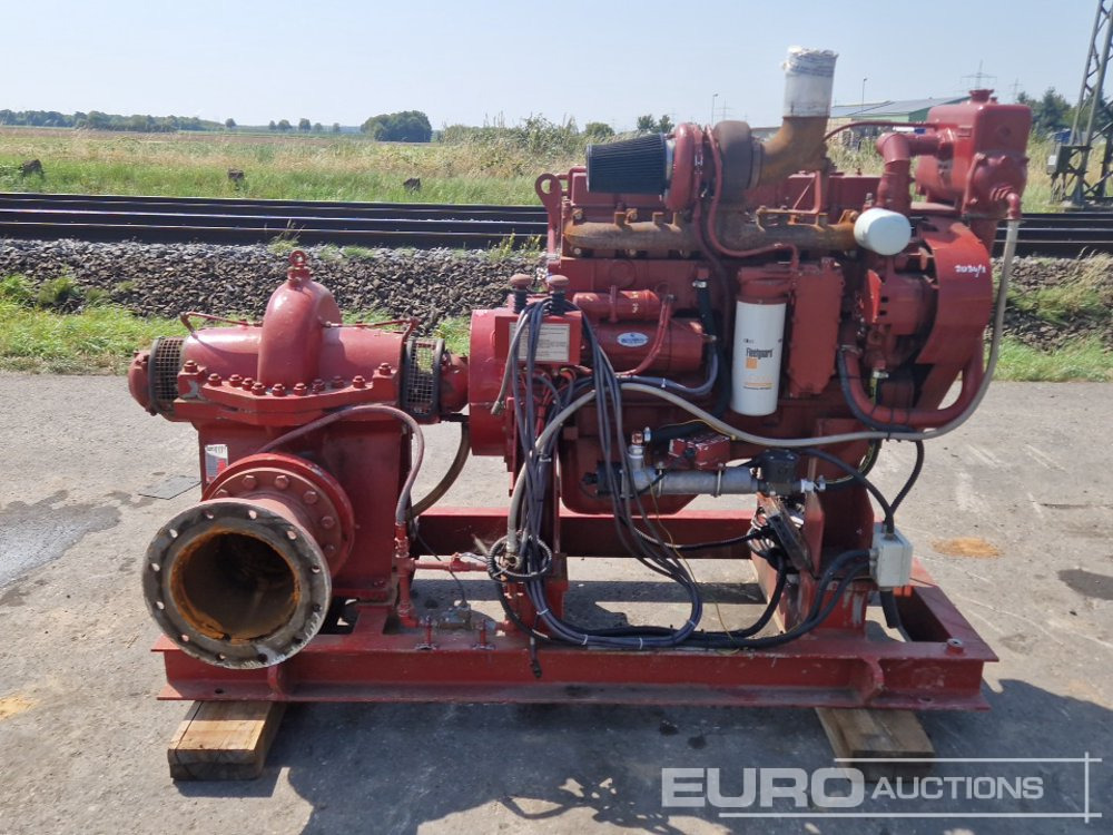 Sterling TD20D 10" Water Pump, 8500L/Min, Cummins 6 Cylinder Turbo Diesel Enginr - Bomba de agua: foto 2 Sterling TD20D 10" Water Pump, 8500L/Min, Cummins 6 Cylinder Turbo Diesel Enginr - Bomba de agua: foto 2