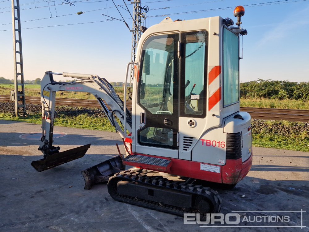 Takeuchi TB016 - Miniexcavadora: foto 4 Takeuchi TB016 - Miniexcavadora: foto 4