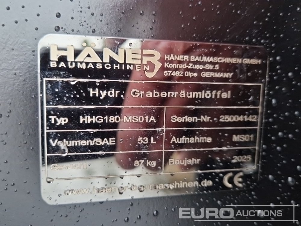 Cazo nuevo Unused 2025 Häner HHG180-MS01A: foto 6