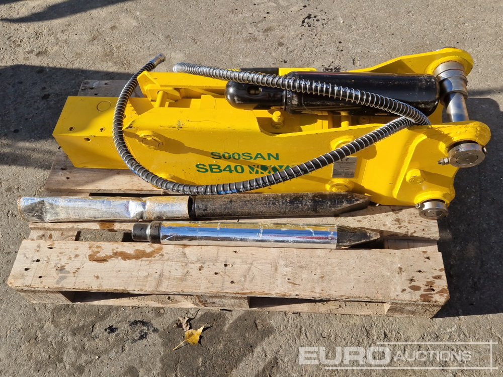 Unused 2025 Soosan SB40 - Martillo hidráulico: foto 1 Unused 2025 Soosan SB40 - Martillo hidráulico: foto 1
