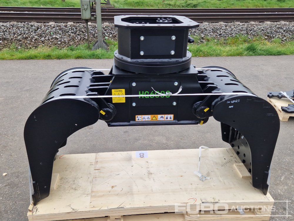 Unused 2026 Häner HG600S, 25" Hydraulic Rotating Sorting Grapple - Pinza de manipulación: foto 5 Unused 2026 Häner HG600S, 25" Hydraulic Rotating Sorting Grapple - Pinza de manipulación: foto 5