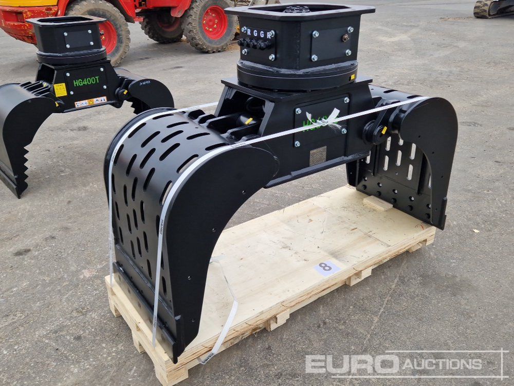 Unused 2026 Häner HG600S, 25" Hydraulic Rotating Sorting Grapple - Pinza de manipulación: foto 2 Unused 2026 Häner HG600S, 25" Hydraulic Rotating Sorting Grapple - Pinza de manipulación: foto 2
