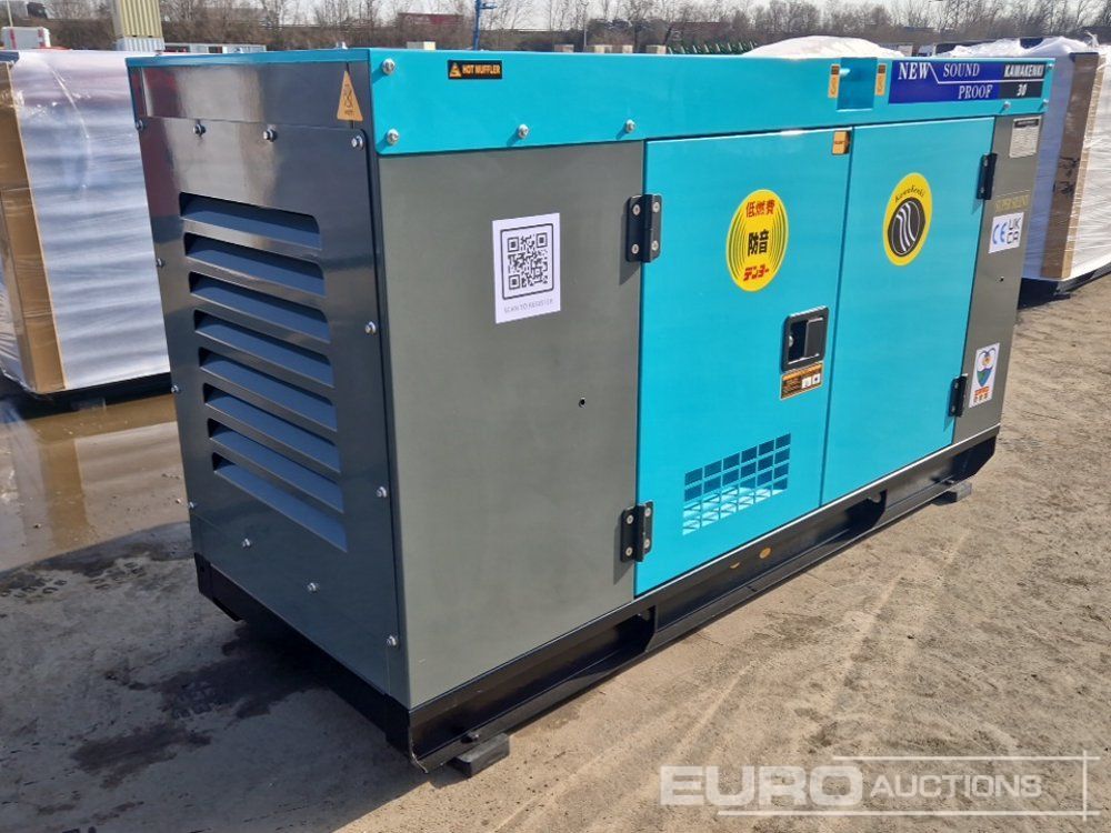 Unused Kawakenki KK-30-III-SSS - Generador industriale: foto 3 Unused Kawakenki KK-30-III-SSS - Generador industriale: foto 3