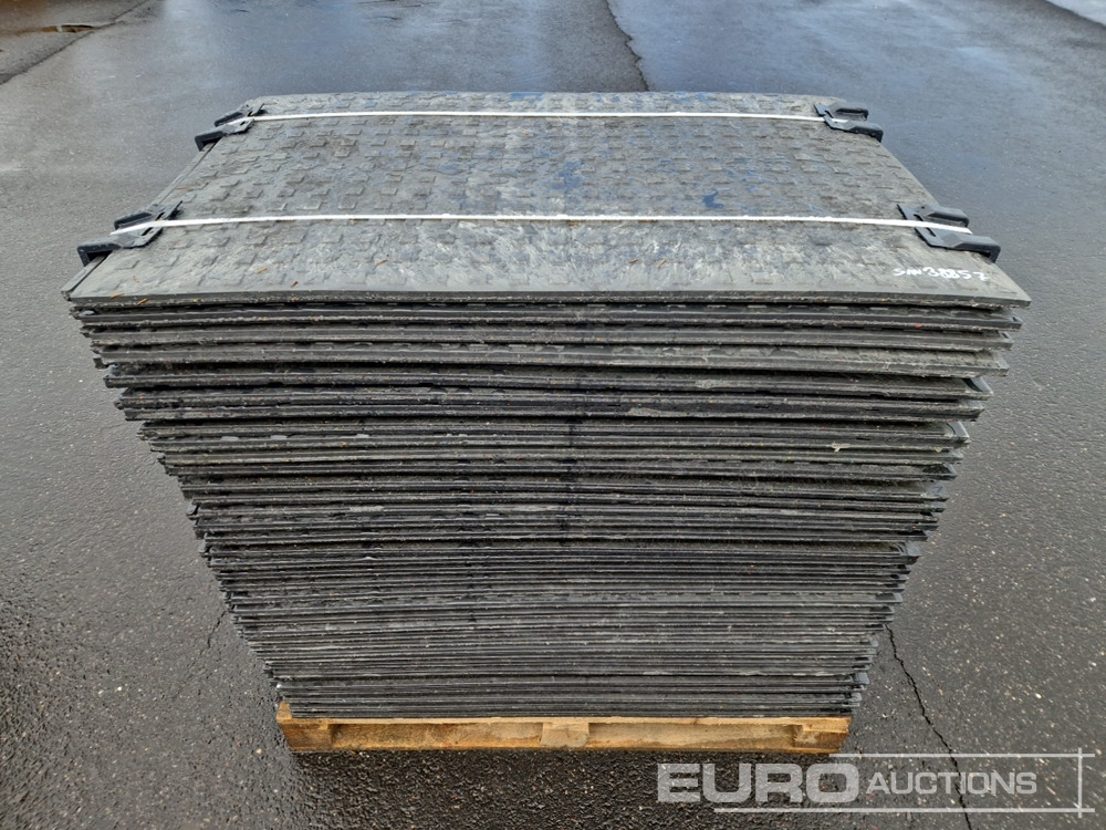 Unused Pallet of Plastic Connectable Road Plates, 1200x800x28mm, 22kg per Plate (35 of) - Equipo de construcción: foto 5 Unused Pallet of Plastic Connectable Road Plates, 1200x800x28mm, 22kg per Plate (35 of) - Equipo de construcción: foto 5