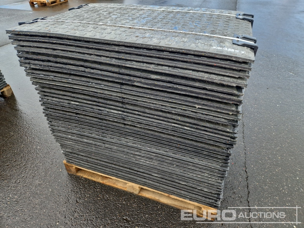 Unused Pallet of Plastic Connectable Road Plates, 1200x800x28mm, 22kg per Plate (35 of) - Equipo de construcción: foto 4 Unused Pallet of Plastic Connectable Road Plates, 1200x800x28mm, 22kg per Plate (35 of) - Equipo de construcción: foto 4