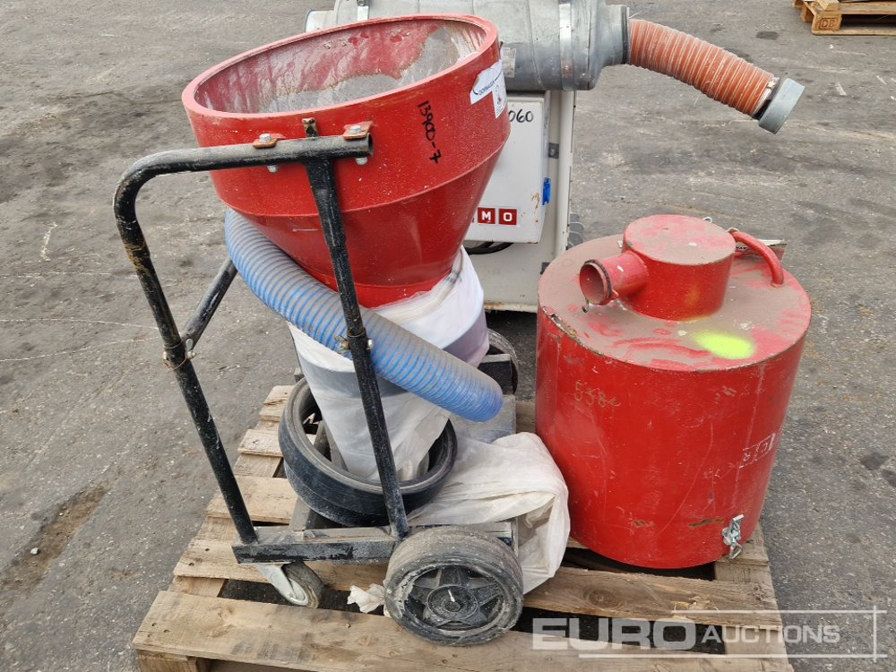 Equipo de construcción Walk Behind Dust Suction Unit with Collector: foto 9