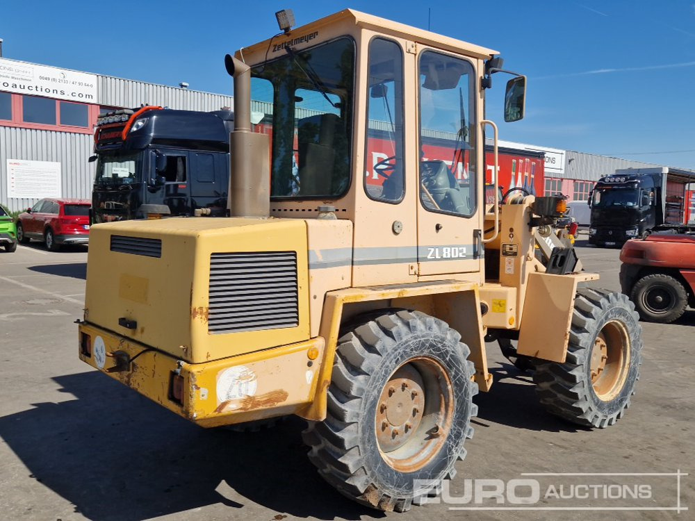 Zettelmeyer ZL802 - Cargadora de ruedas: foto 5 Zettelmeyer ZL802 - Cargadora de ruedas: foto 5