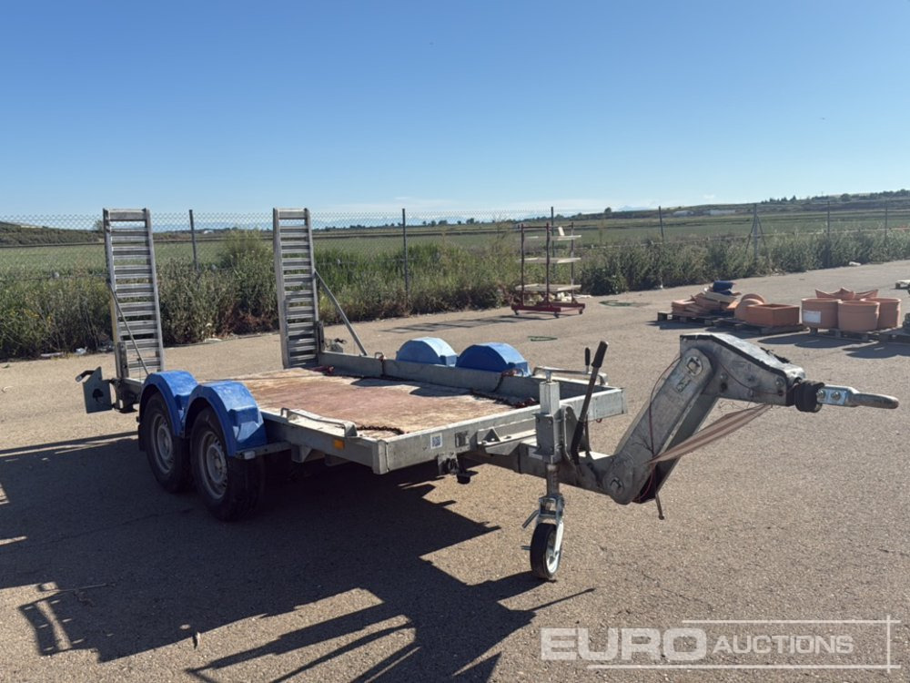 2019 Hubiere TPG350235 Twin Axle Trailer, Ramps (Copy of French Reg Docs Available / Copia Documentación Francesa Disponible) / Remolque, Rampas - Remolque porta maquinaria: foto 1 2019 Hubiere TPG350235 Twin Axle Trailer, Ramps (Copy of French Reg Docs Available / Copia Documentación Francesa Disponible) / Remolque, Rampas - Remolque porta maquinaria: foto 1