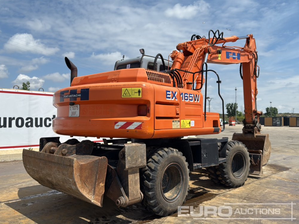 Fiat Hitachi EX165W - Excavadora de ruedas: foto 5 Fiat Hitachi EX165W - Excavadora de ruedas: foto 5